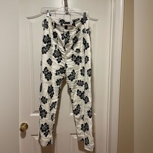 Anthropologie Colette linen lined pants size 8